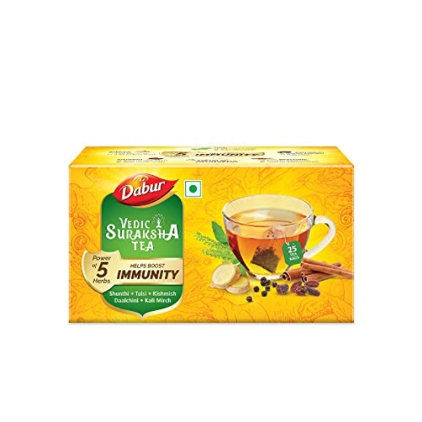 Dabur Vedic Suraksha Black Tea - 11.5gms